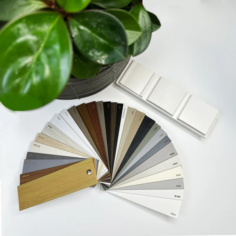 Huasheng Customizable New Color Card Blinds 2025 Wood Built-in Shading for Hotels & Offices Every Day Use