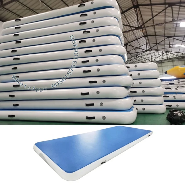 10mX2mX20cm Air Floor air-filled tumbling track air track used for cheer gymnastics clubs dance studios mobile programs home