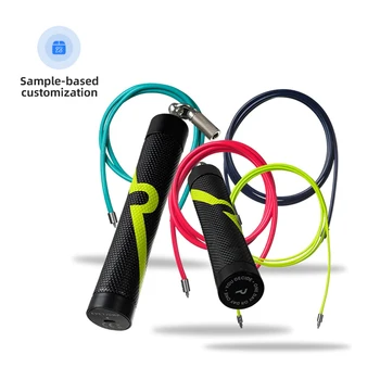 Jump rope wireless high quality with calories counter leather boxing smart weighted jump Skipping Rope