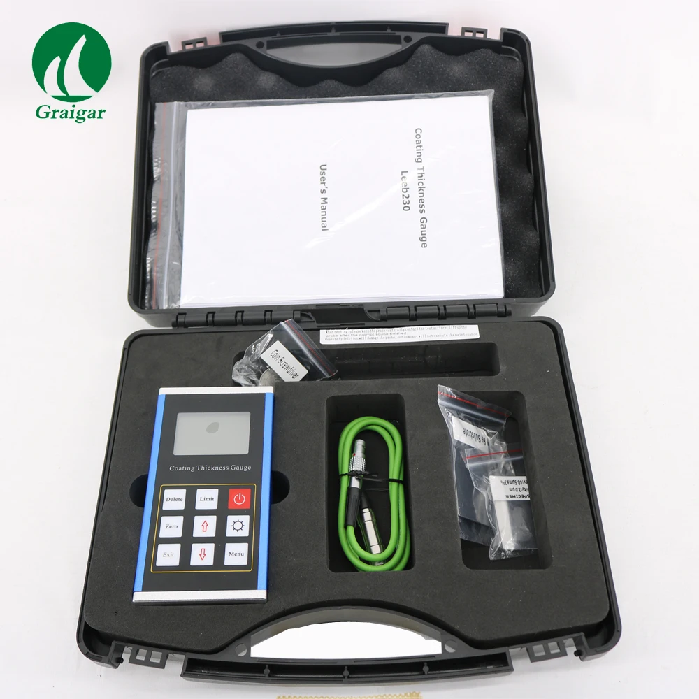 CM-1210A Digital Coating Thickness Gauge F & NF Type Eddy Current Range 0-2000um/0-80mil