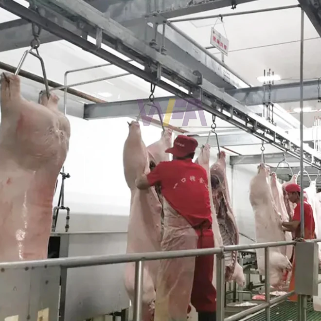 Slaughter Design Modern Slaughtering House Swine Abattoir Equipment for Pork