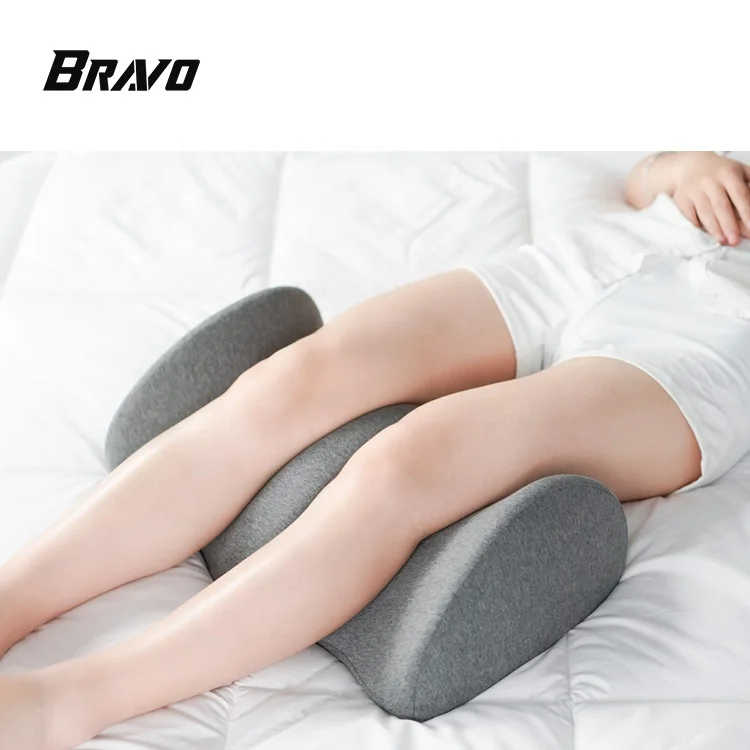 BST Orthopedic Leg Pillow Memory Foam Ergonomic Knee Pillow For