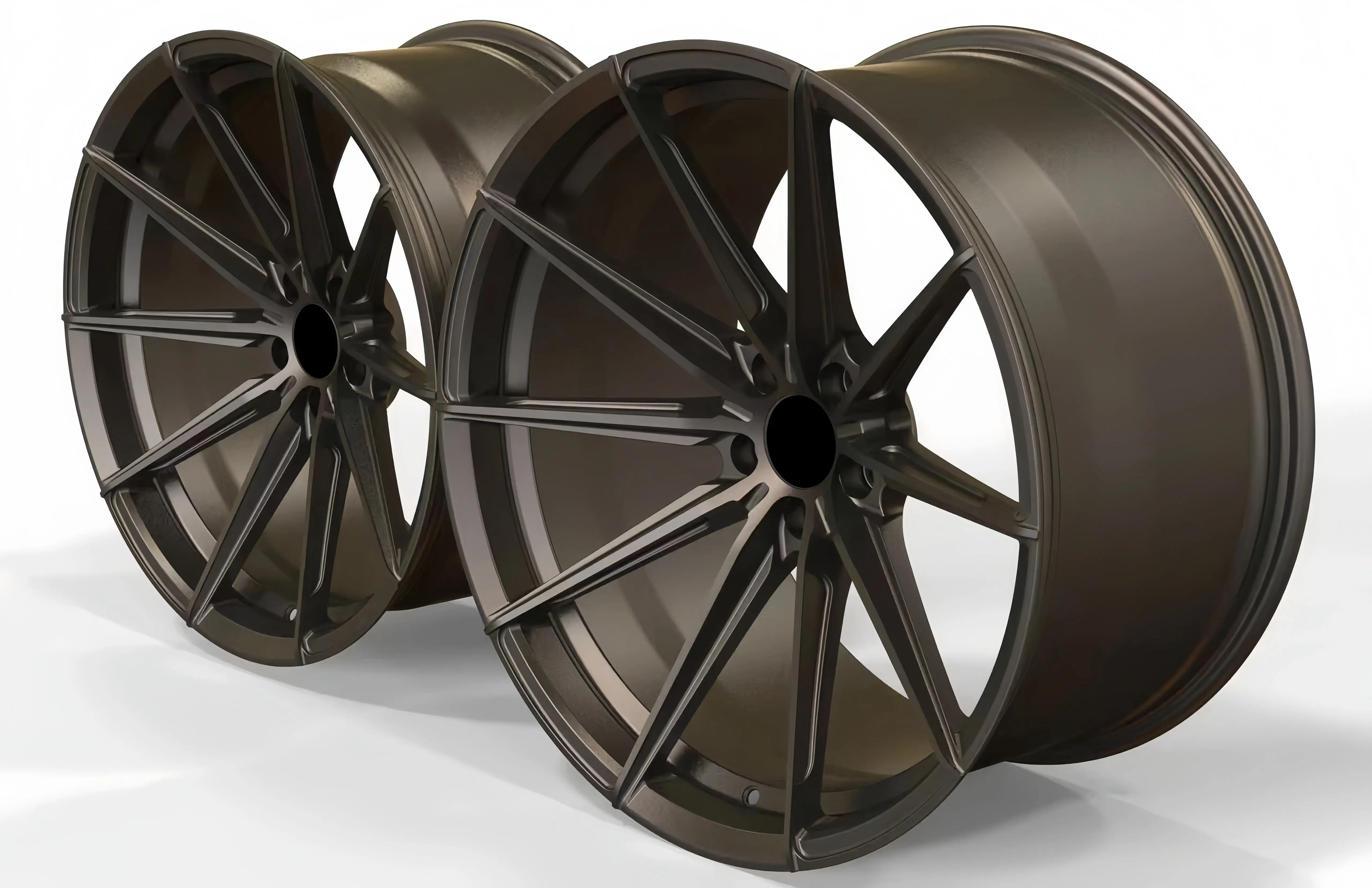 XINLAI Hot Sale 1 Piece Deep Concave Forged Brushed Polished 5x120 5x112 5x114.3 18 19 20 21 22 Inch Wheel for Racing Car Wheel - Image 3