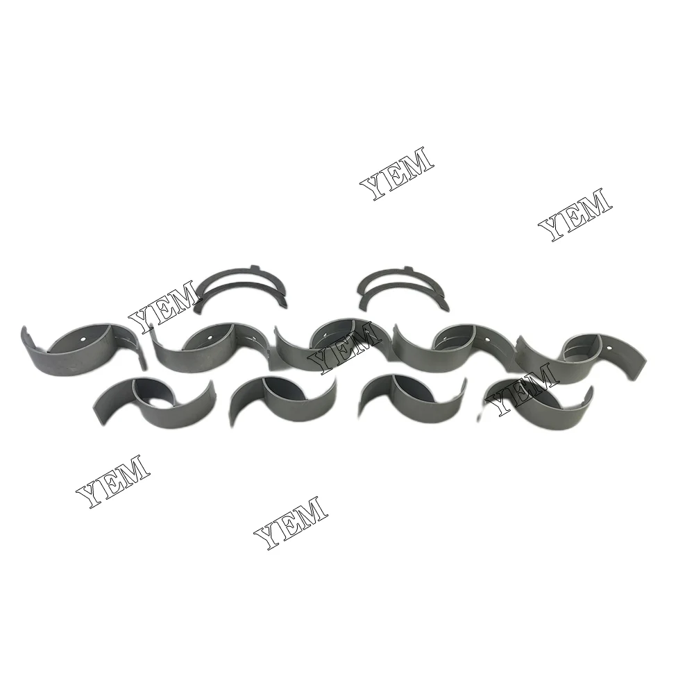 4G18 Main Bearing and Connecting Rod Bearin Kit & Thrust Washer Set Engine Bearing Set for Mitsubishi 4G18 Engine 3