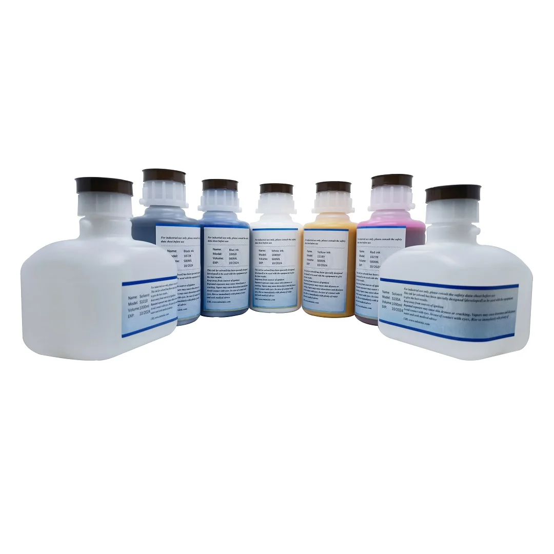 High-Quality Compatible 1000ml Solvent Ink for CIJ Hitachi Inkjet