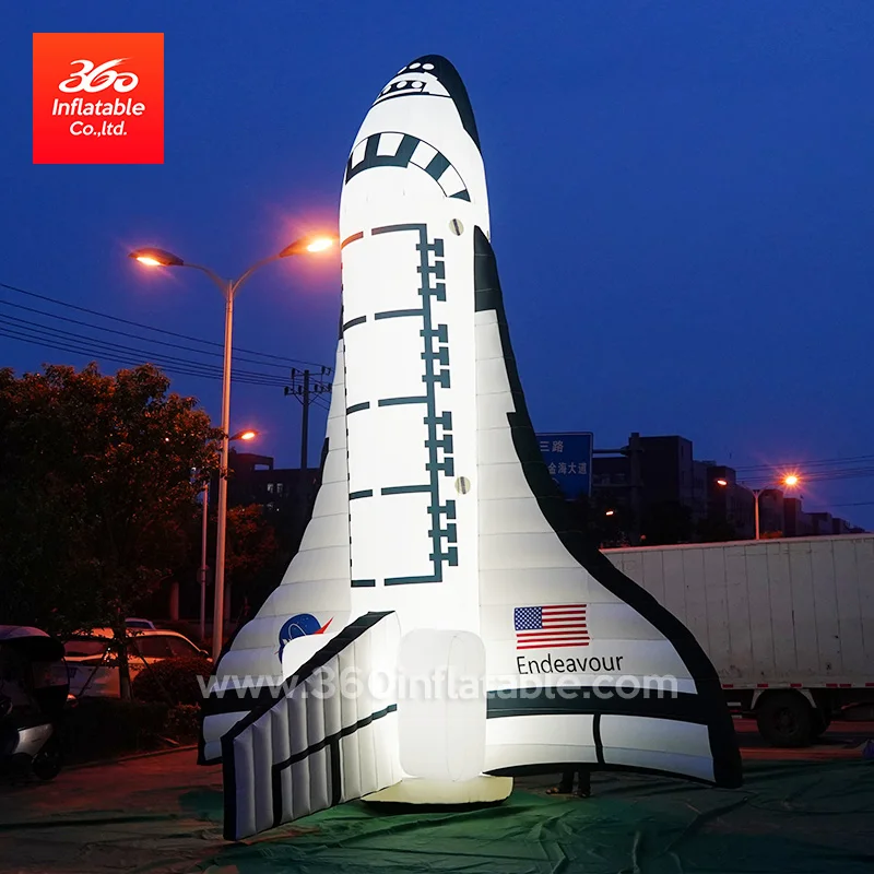 Giant Inflatables Space Shuttle Advertising Custom Inflatable Big Inflatable Rocket
