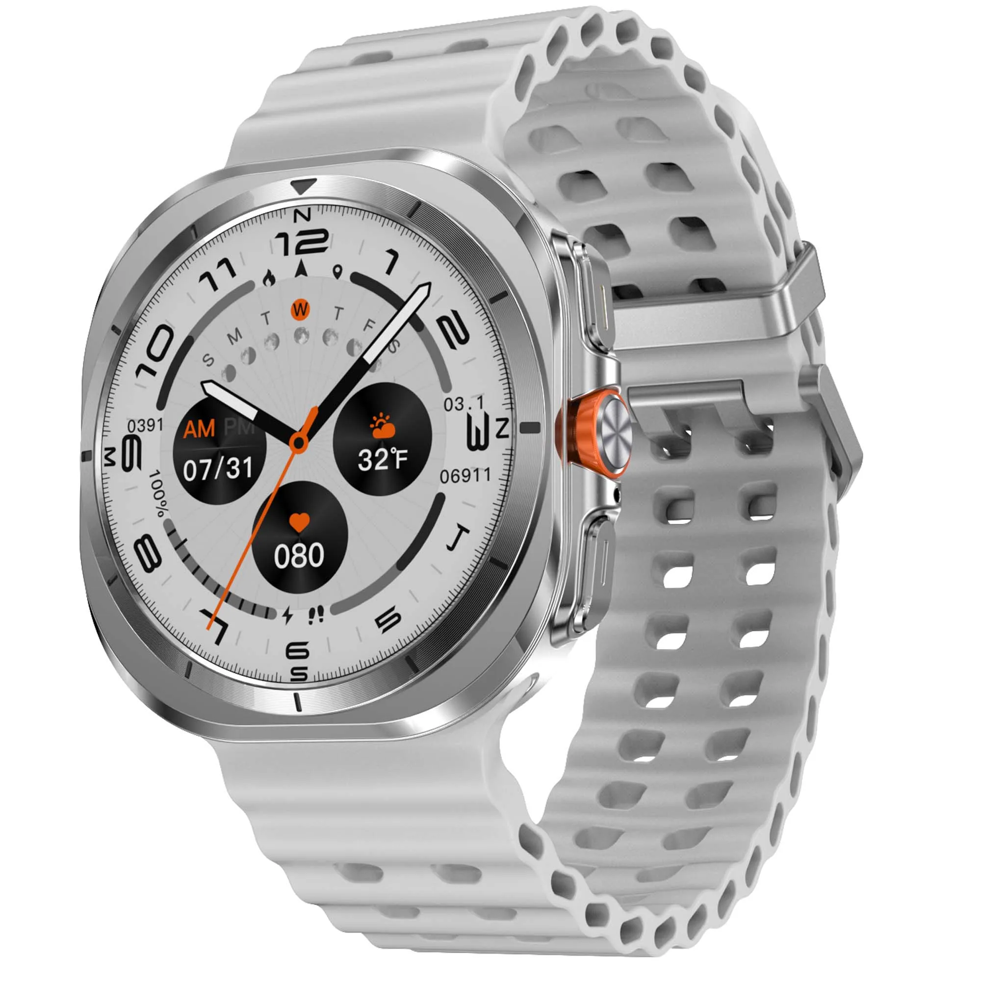VALDUS 350mAh Battery Capacity Support TWS Connection IP68 Waterproof Smartwatch Super Long Recording DT Watch Ultra Smart Watch