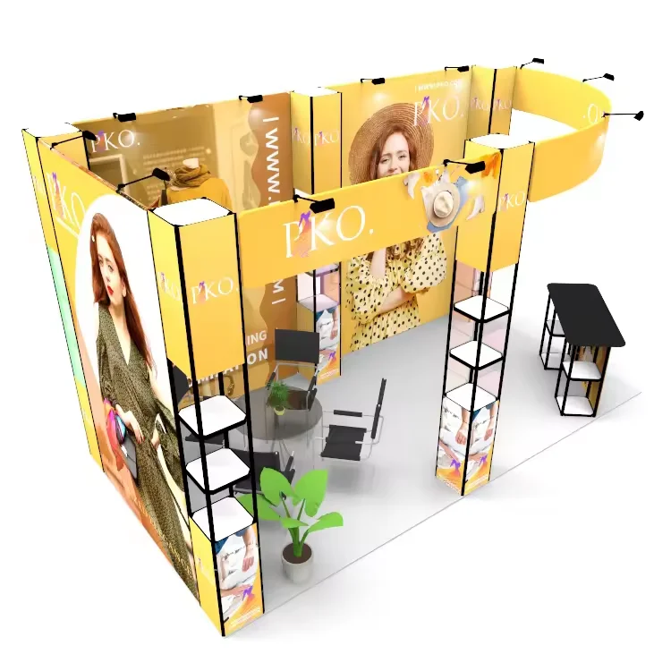 Tian Lang 3x6 Portable Modular Exhibition Booth 10'*20'ft Standard Exhibition Booth fair Stand