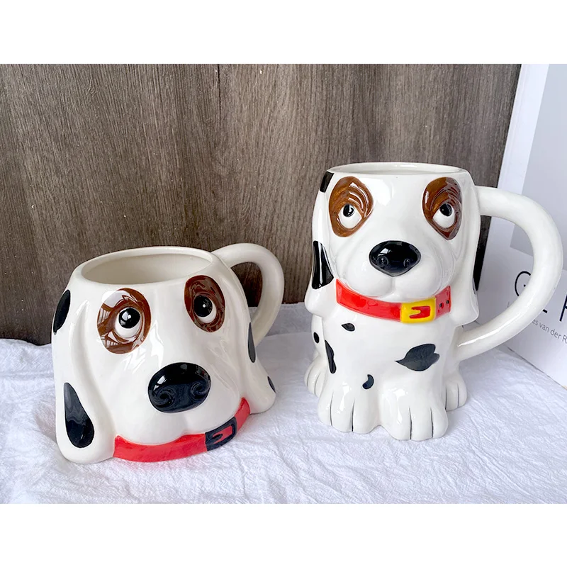creative 3d dog shaped cup animal