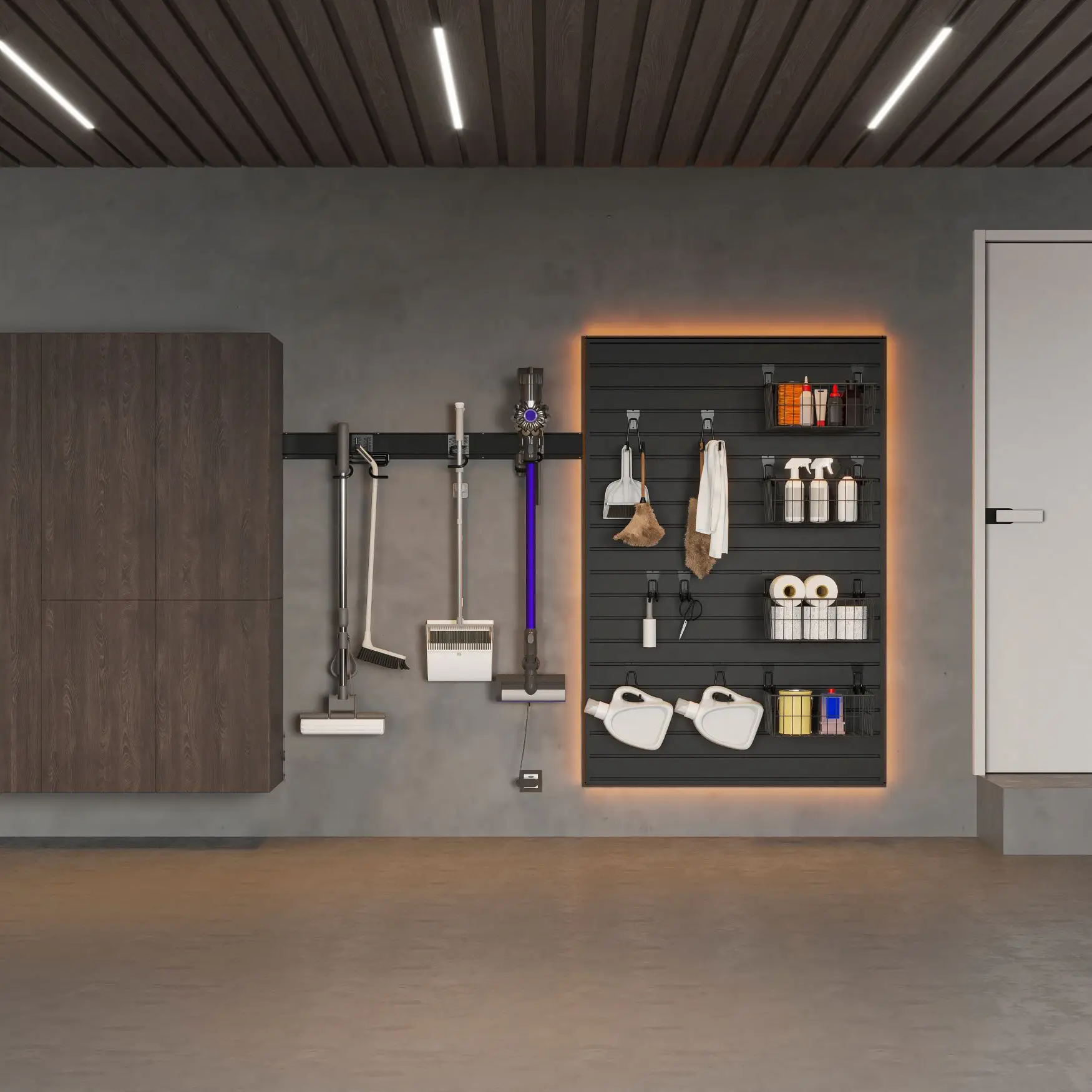 Storage Wall Hook Modular Garage Hooks Garage Wall Organizer Panel Heavy Duty Hooks for Hanging Tool supplier