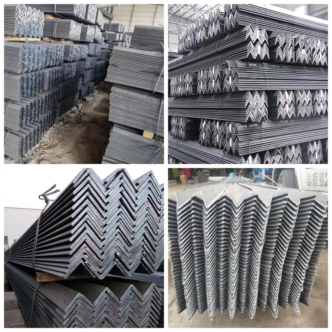 Low Price Construction Structural Mild Steel Angle Iron / Equal Angle