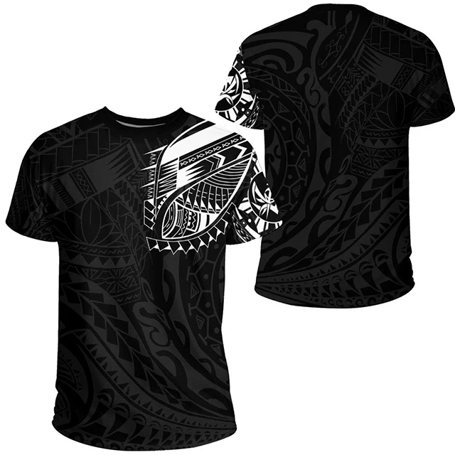 Wholesale Polynesian Tribal Pattern T Shirt Design Full Sublimation ...