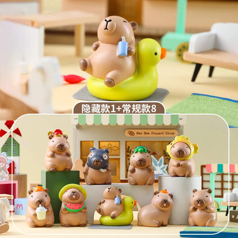 Capybara Racing LINDA Capybara Racing Car Blind Box - 6pcs Action Figures