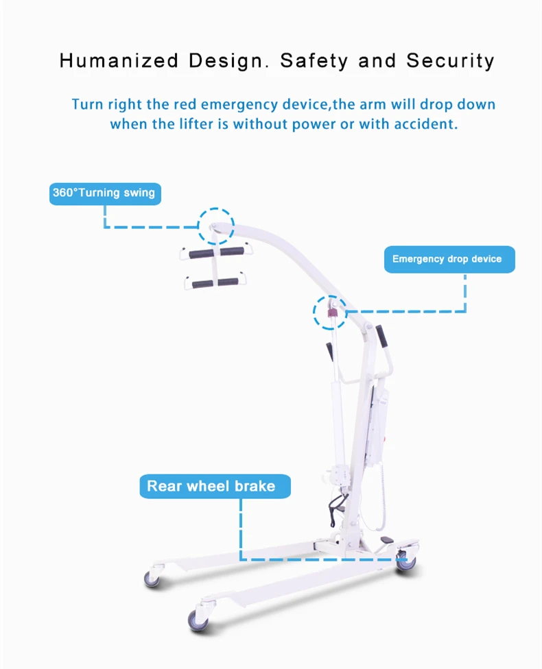 Hospital Medical Crane Electric Lifting Disabled Patient Lift With Sling Buy Medical Crane