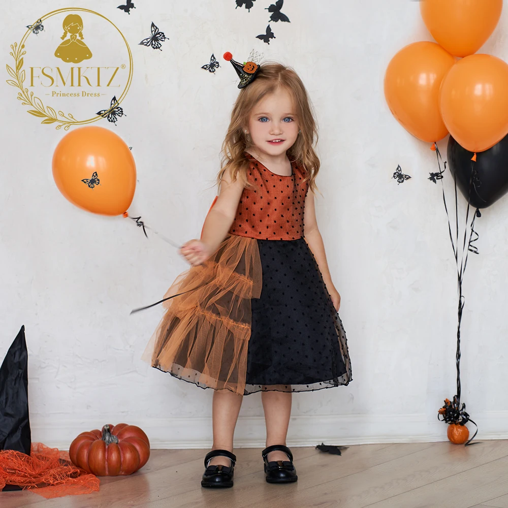 Kids Halloween Costumes Cute Party Dress for Girls