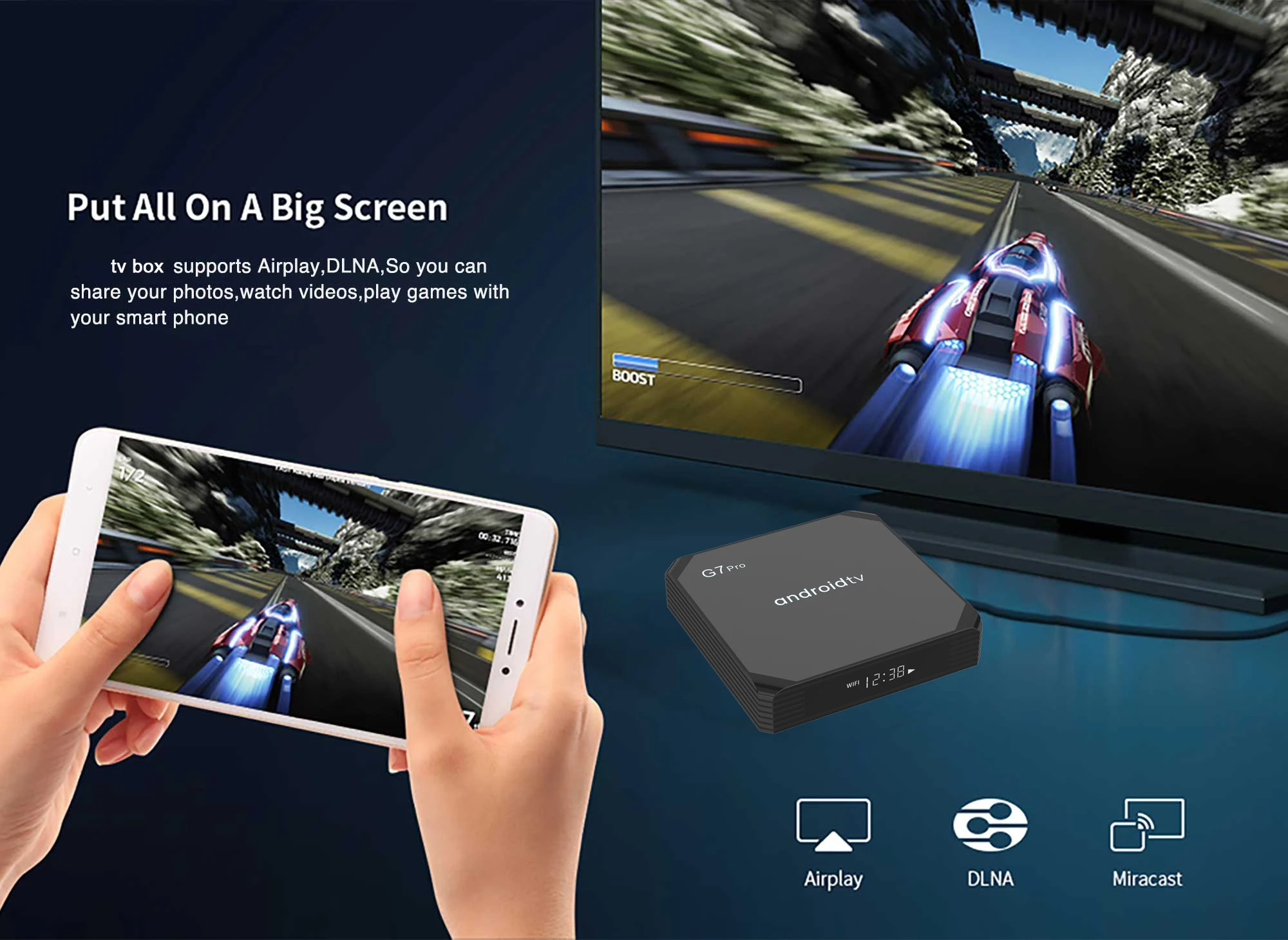 boost mobile tv box SIM Kit | $25/mo Forever Unlimited Plan with Auto-Pay | Unlimited Talk, Text & Data | First Month Included with Purchase the HiBoost Travel 4G 2.0 RV keeps you constantly connected by greatly enhancing 4G Sling Tv Mini | Boost