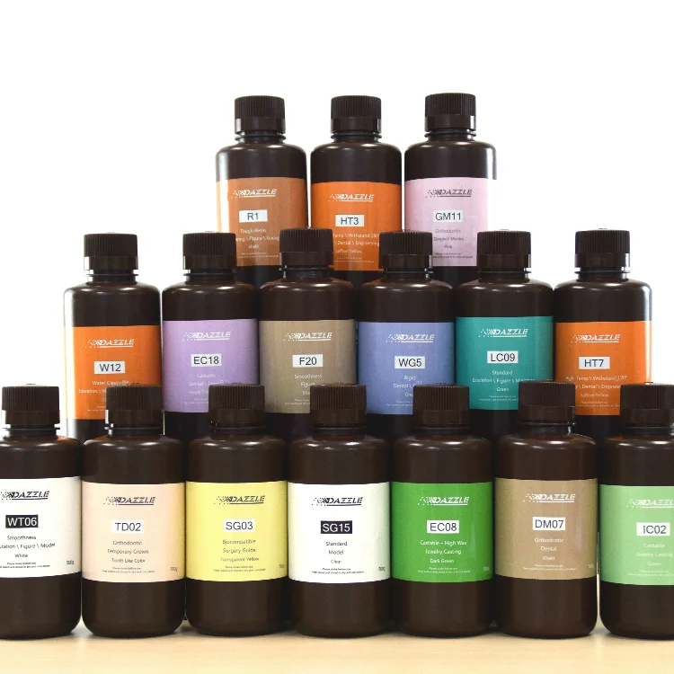 Cheap Casting Resin High Wax Castable Jewelry Resin 3d Printing Photosensitive Uv Curing Resin