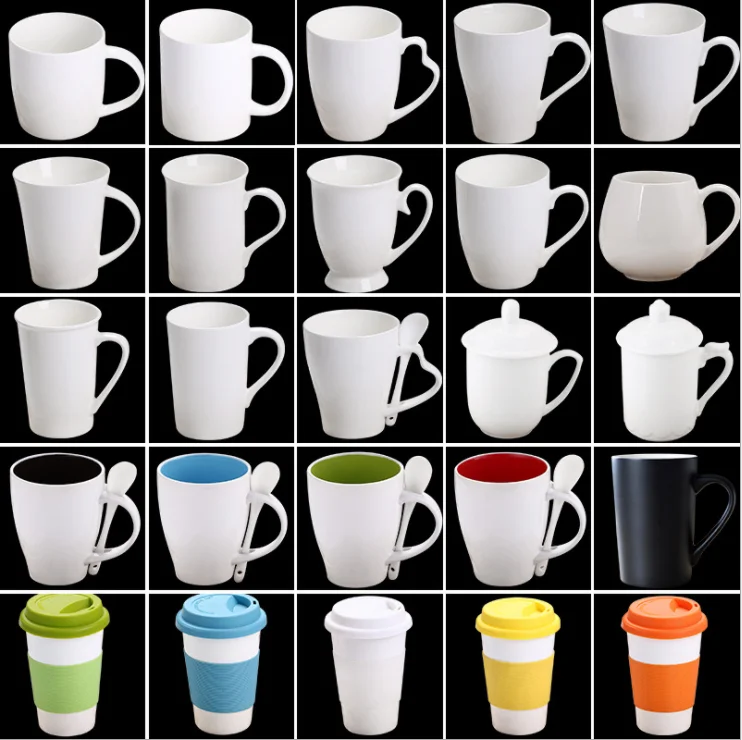 Bulk Custom Promotional Coffee Mugs 11 oz