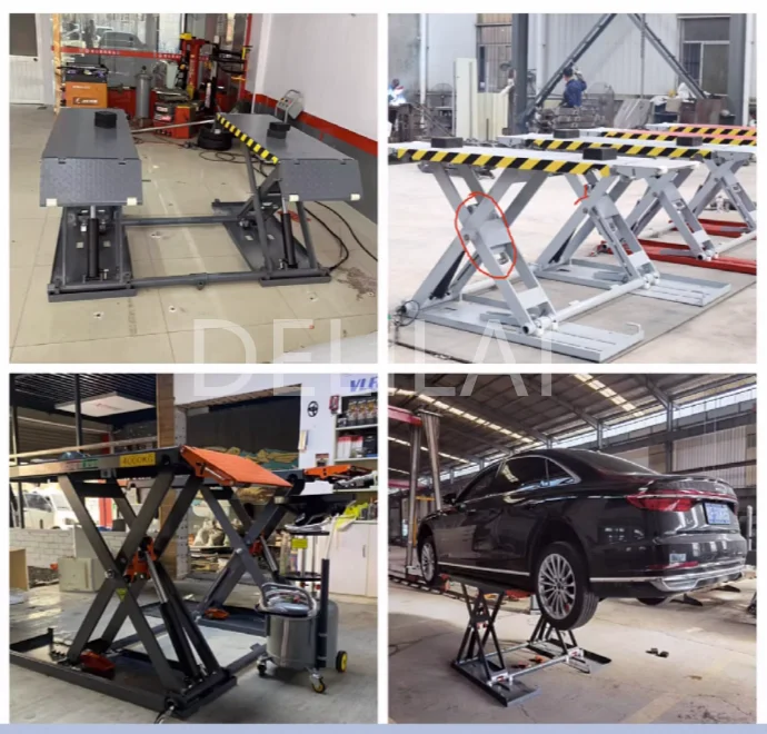 Portable Auto Scissor Lift Car Elevator Car Garage Lift Automotive ...