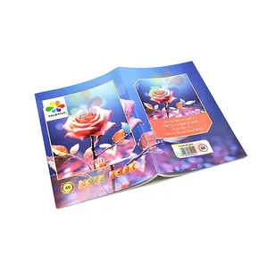 200 Pages Single Line Soft Cover Notebook Student Note Books Exercise Book French Line Exercise Notebook