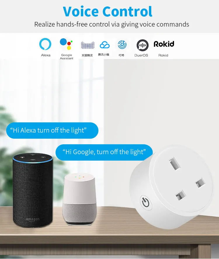 Rsh Matter Smart Home Uk Standard Wifi Alexa Google Homekit Smart Plug