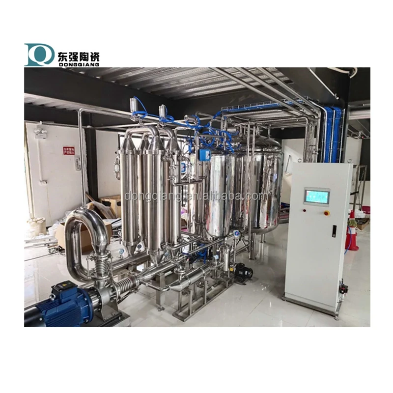 Beer Fermentation Clarification With Ultra Filtration and Micro Filtration Ceramic Membrane Filter