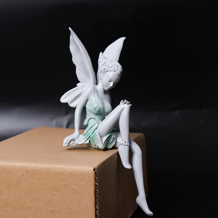 High Quality Garden Supplies Polyresin Fairies Figurines Resin Fairy