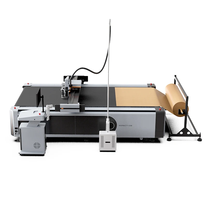 AOL-1625 Automatic Layer Single Cloth Textile Sewing Round Knife Cutting Machine