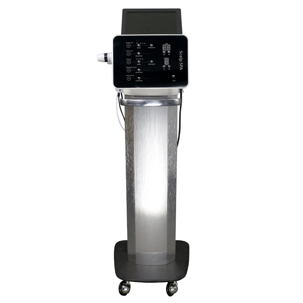 Высококачественная биомикротоковая фотонная терапия Высокочастотный Ультразвуковой Уход за волосами Лечение выпадения волос оборудование для