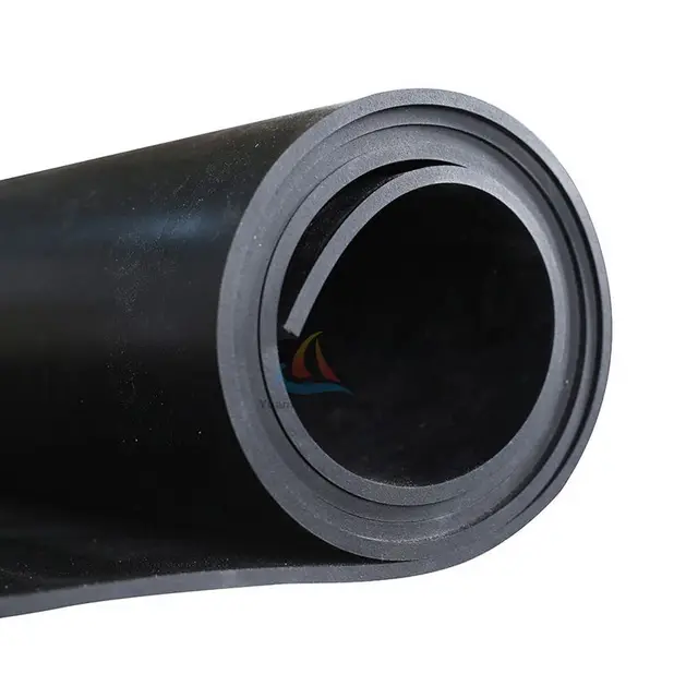 oil resistant industrial NBR/SBR Rubber Sheeting  A black nitrile nbr rubber sheets