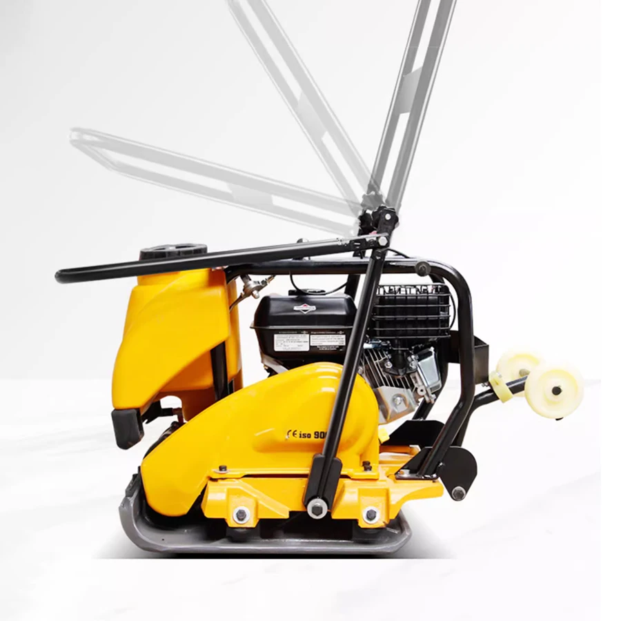 High Quality Petrol Soil Vibrator Plate Compactor Hydraulic Electric Earth Moving Machinery Vibrating Road Plate