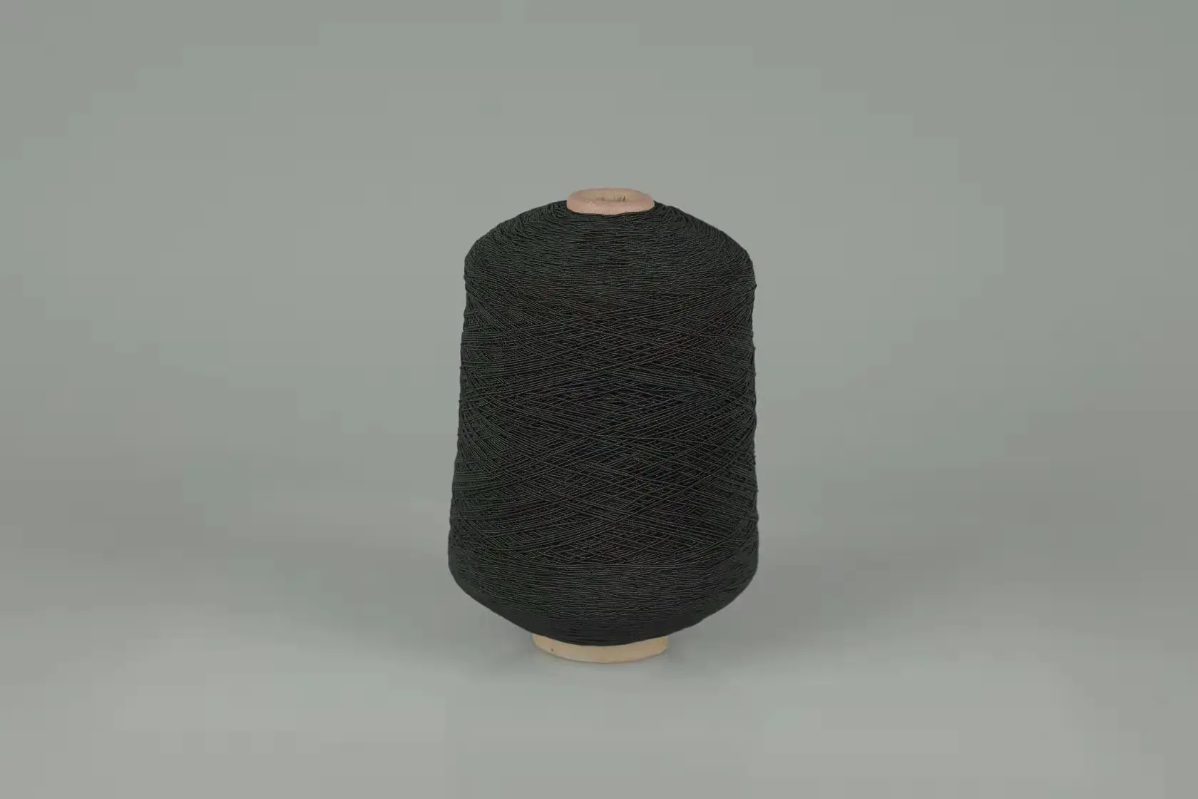 
1407575 Black Raw white High Elastic Rubber Spandex Covered Yarn for Knitting elastic rubber covered yarn socks yarn 