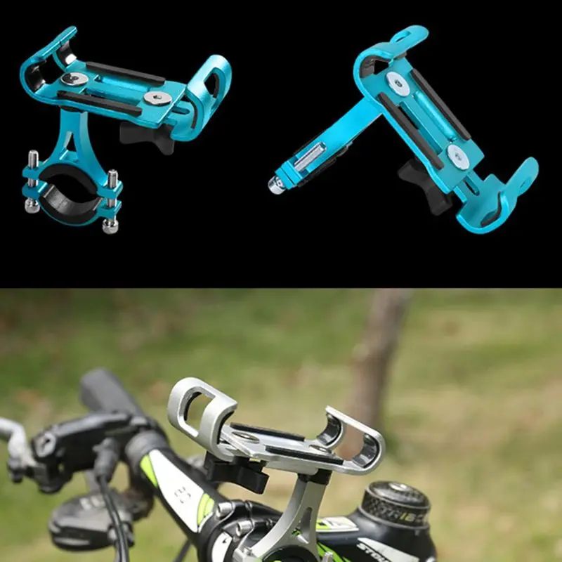 Алюминиевый велосипедный держатель телефона для мотоцикла GPS сотовый телефон Поддержка кронштейн на руль