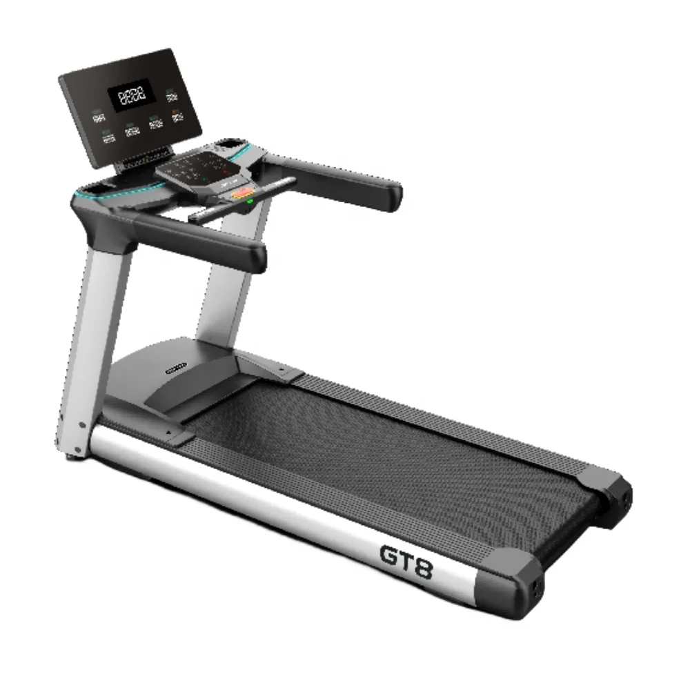 Luxury Electric Training Treadmill HP Commercial Gym Equipment