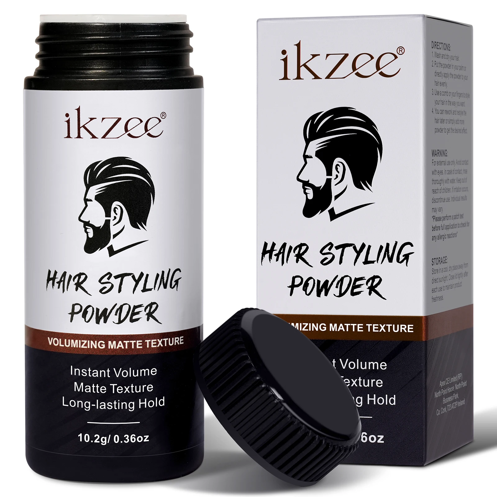 IKZEE Hair Texture Powder - Long-Lasting Hold & Matte Texture