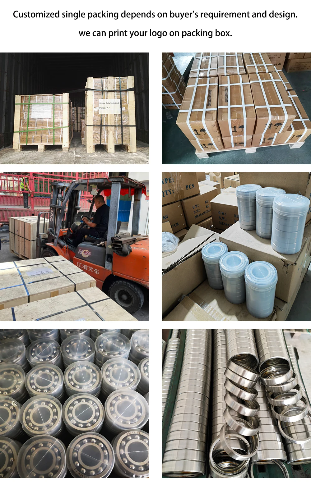 High Quality Customize High Speed ABEC 3/5/7/9/11 Skateboard Bearings 608ZZ 608RS 608 Z ZZ RS 2RS Ball Bearings with Packing Box