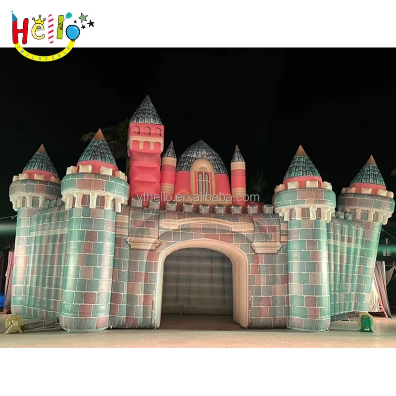 Custom Built Large Inflatable Castle Backdrop for Decoration