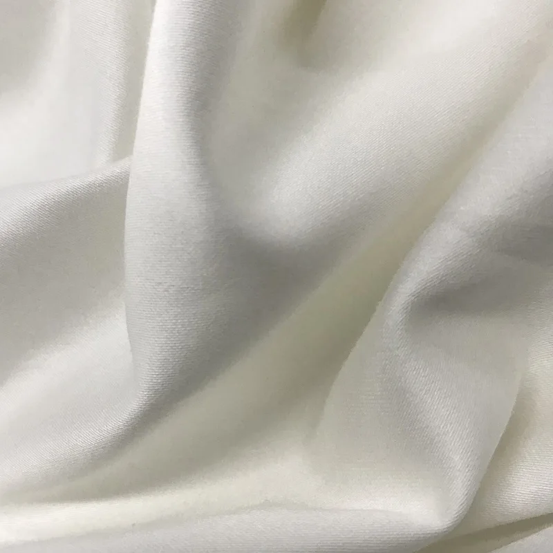 高密度100% 精梳棉80x120 230x88x4棉缎白色面料豪华酒店