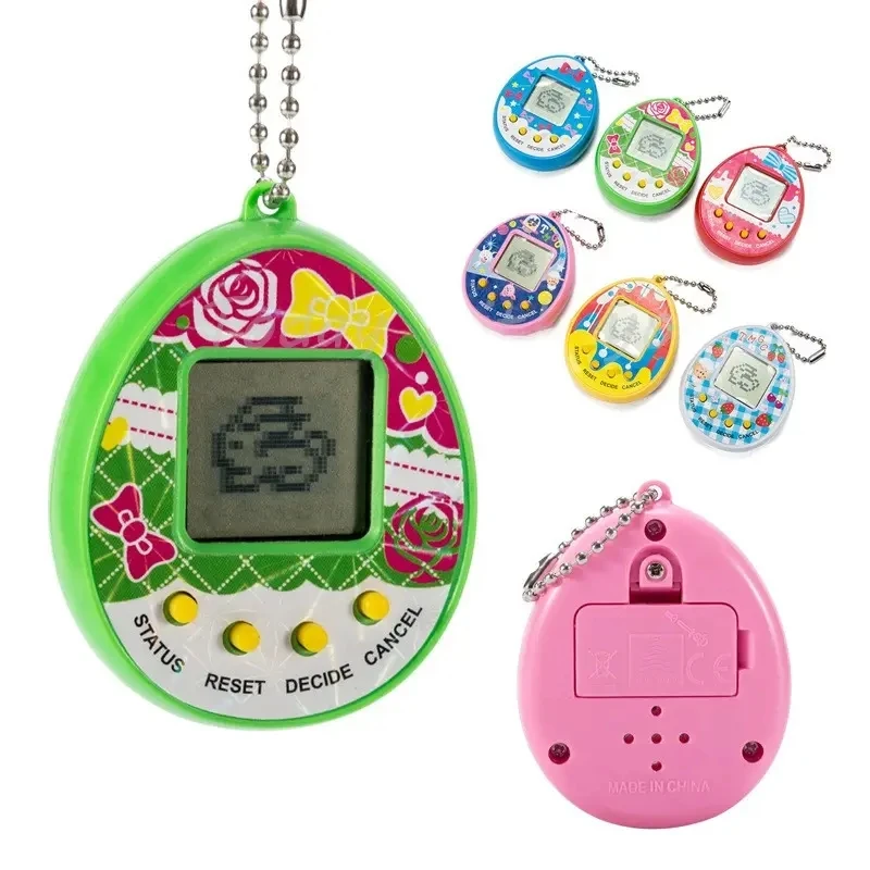 Pet Game Electronic Animal Tamagotchi Virtual Cyber Digital Pet Handheld Gaming Console Mini