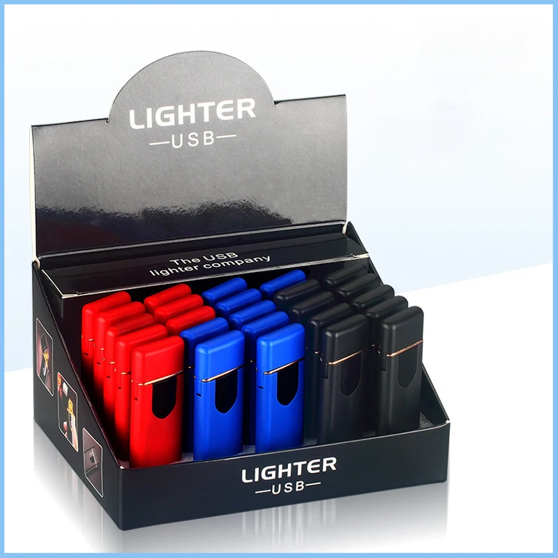 Новая зажигалка с usb-зарядкой сенсорный экран для электронных сигарет маленькая перезаряжаемая электрическая