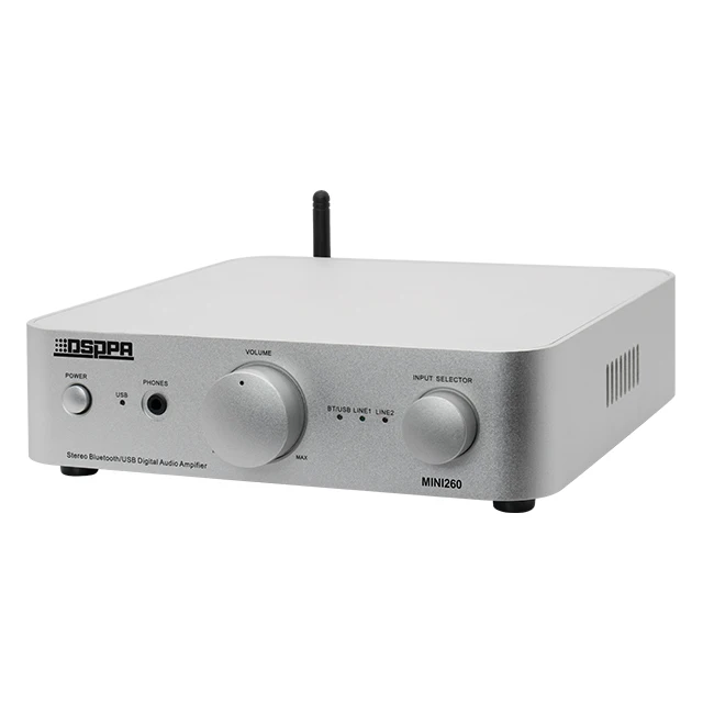 2 Channel Line Input Amplificador 8ohm 120w Remote Control Mini