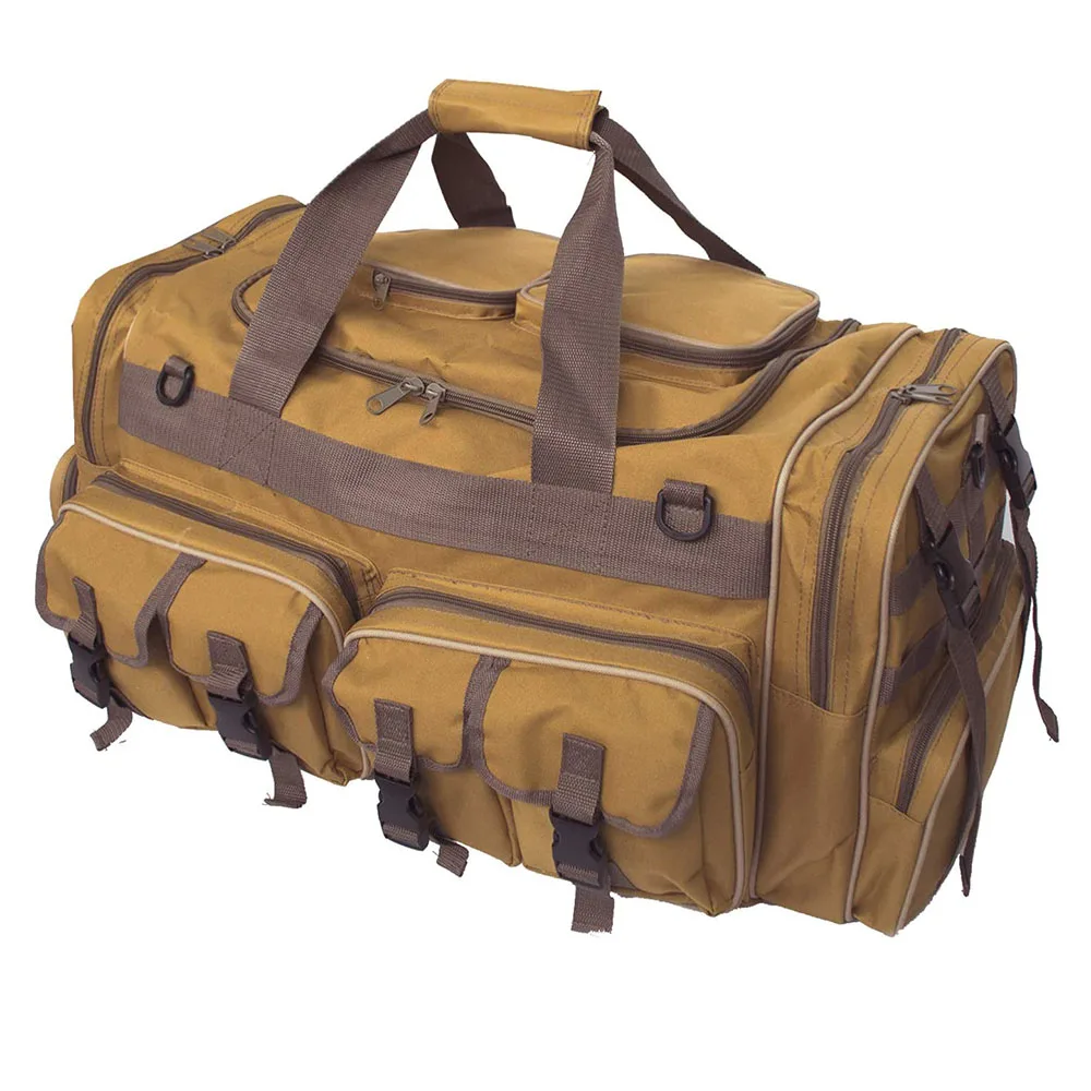 FREE SAMPLE Men Outdoor Sports Travel Luggage Large Training Utility Kit Mountaineering Camping Shoulder Bag