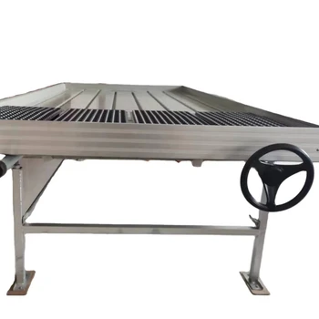 Hebei zhaokuo Hydroponic Growing Rolling Benches Ebb and Flow 4x8 Table in Light deprivation greenhouses