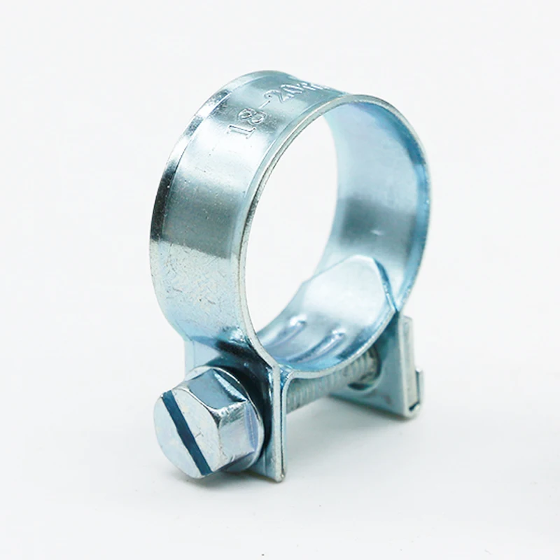 Хит продаж Сверхмощный зажим для шланга из оцинкованной стали мини-хомуты с винтами