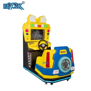 Manufacturer Wholesale Coin-Operated Kids Arcade Game Machine Car Racing Simulator with 1 Year Warranty