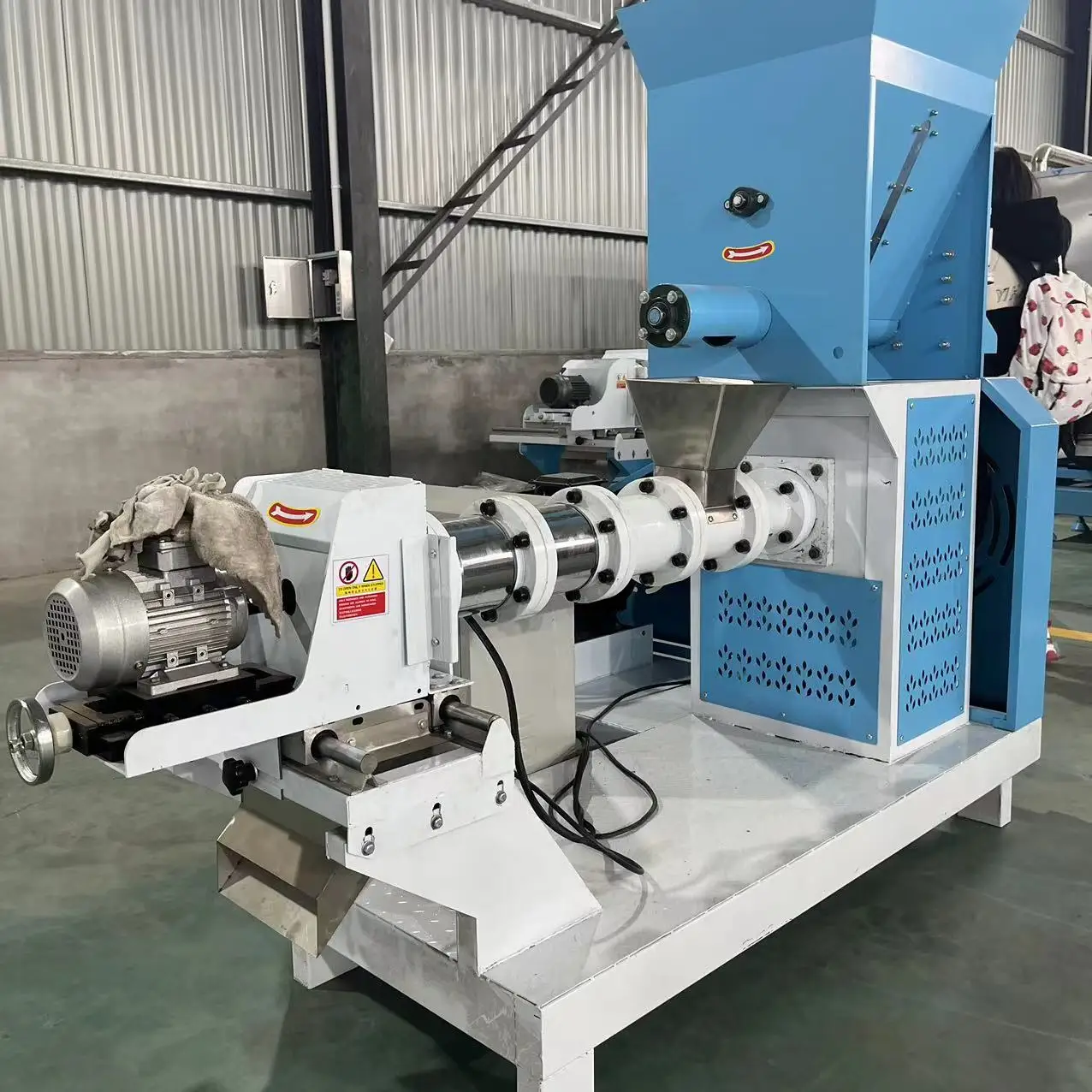 Philippine Fish Feed Mill Pellet Extruder Machine Sinking Floating Fish