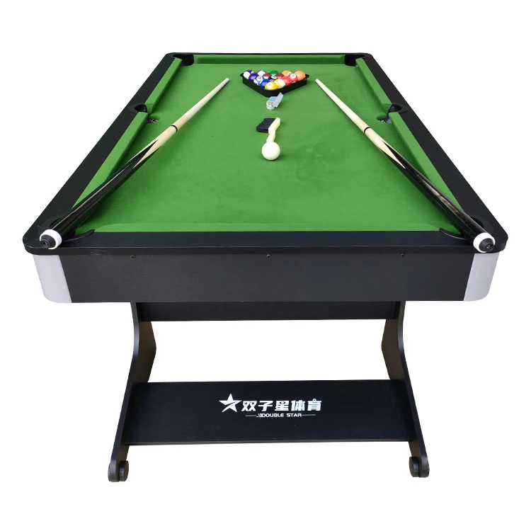 SZX Cheap Mini 5ft 6ft 3 In1Pool Billiard Table with Tennis Dining Folding