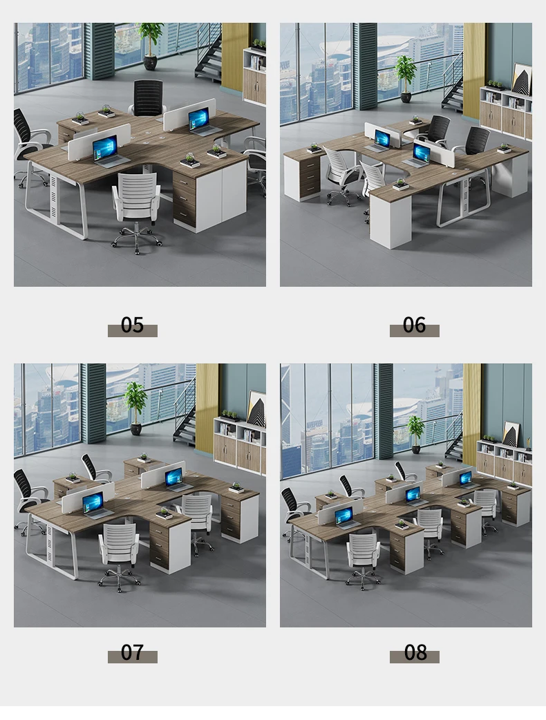 Zitai Customization Partition Staff Workstation Latest Furniture Office ...