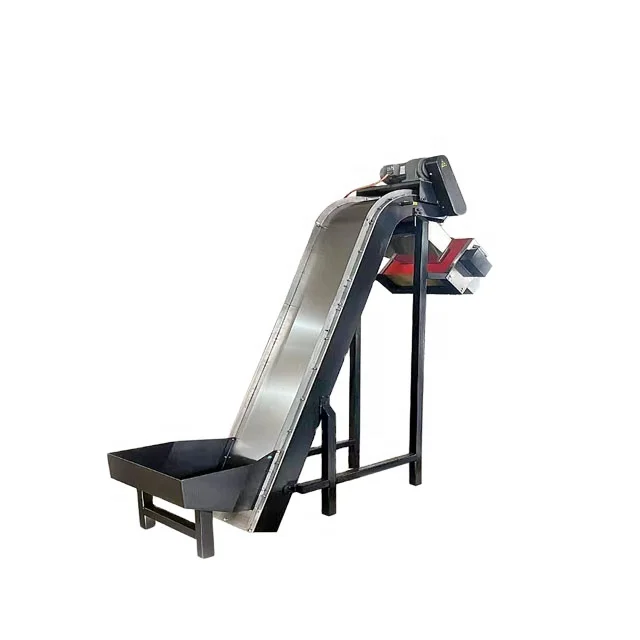 China Factory Lift Function Brass Chips Aluminum or Casting Swarf Conveyor System CNC Scraps Type Chip Conveyors