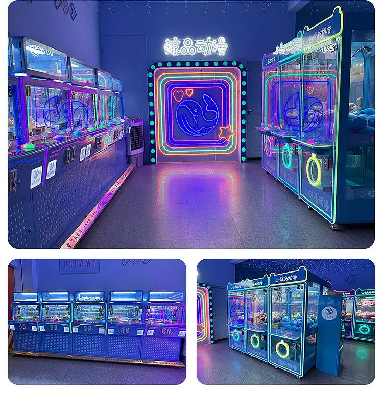 【美品】LIAR GAME　セット売り Coin Operated Brick Stocker Toy Claw Crane Gift Game Machine